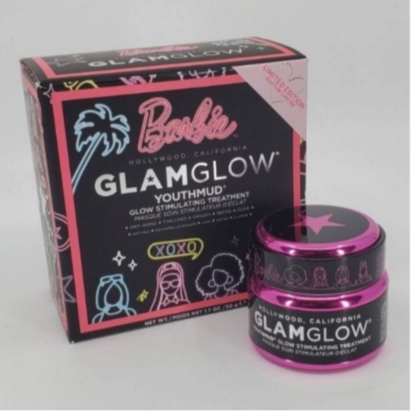 NIB Glamglow X Barbie Youthmud Glow Stimulating Treatment - Picture 1 of 5